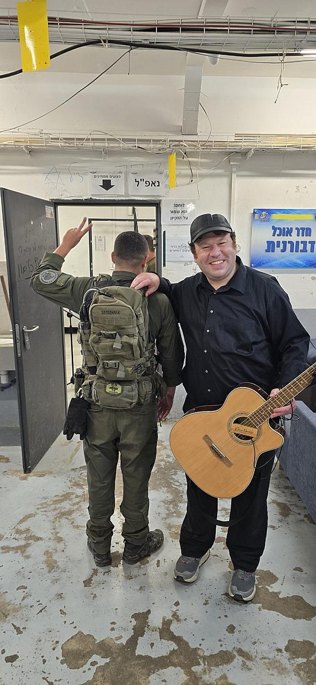 On base with an IDF medic